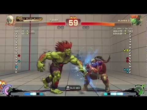 Taku (Blanka) vs Zeny53 (El Fuerte) - AE 2012 Match *720p*
