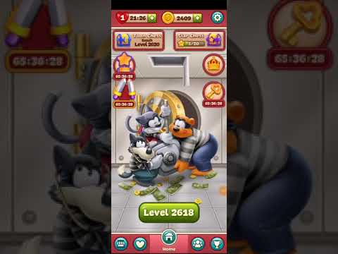 Toon blast level 2618 done by using #2 ANVil booster. 🤣🤣