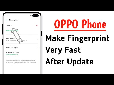 Fast Your Fingerprint Sensor || Only 2 Trick Make Your Fingerprint Very Fast Any OPPO