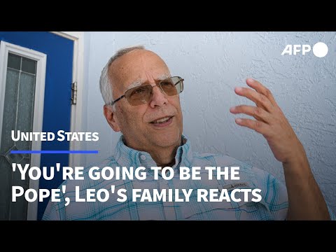 'You’re going to be the Pope,' brother says told Leo XIV as a child | AFP
