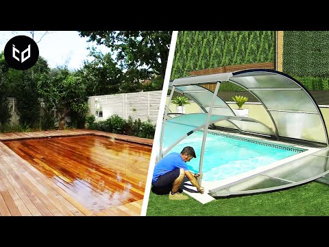 Amazing Pools That Are ON ANOTHER LEVEL (Movable Floor Hidden Swimming Pools & Pool Inventions)