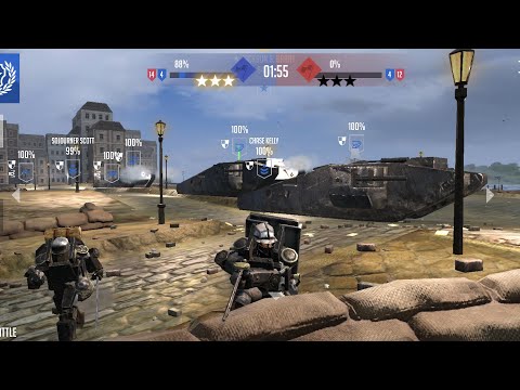 Georgeson Tanks Charge to Enemy Base, Noblemen: 1896