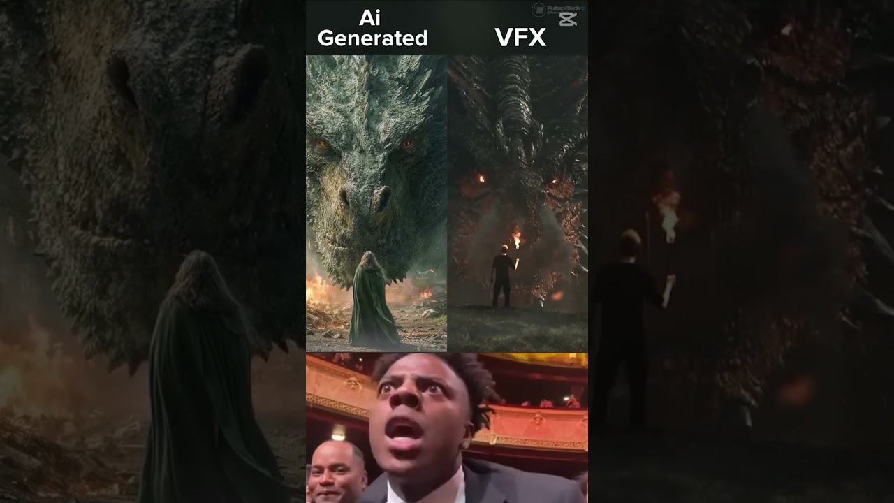 AI generated vs VFX