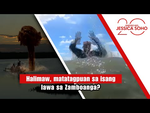 Halimaw, matatagpuan sa isang lawa sa Zamboanga? | Kapuso Mo, Jessica Soho