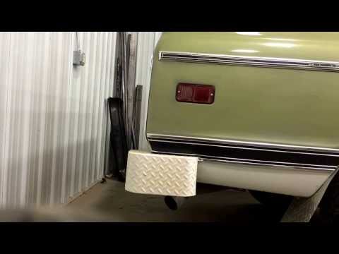 69 Chevy Custom/10 with 388 sbc. Hooker maxflow mufflers.