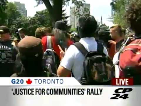 CP24: Inside a G20 Protest