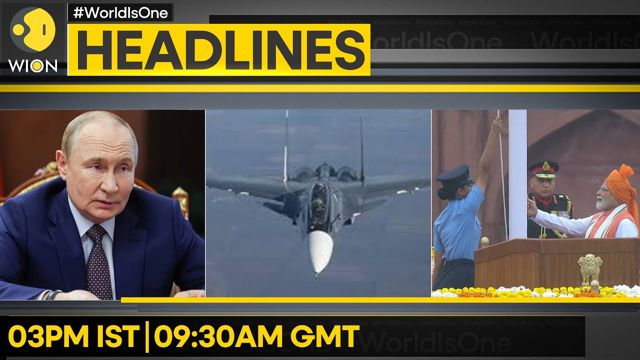 Russian SU-30M Crashes In Black Sea | India Celebrates 79th Independence Day | WION Headlines