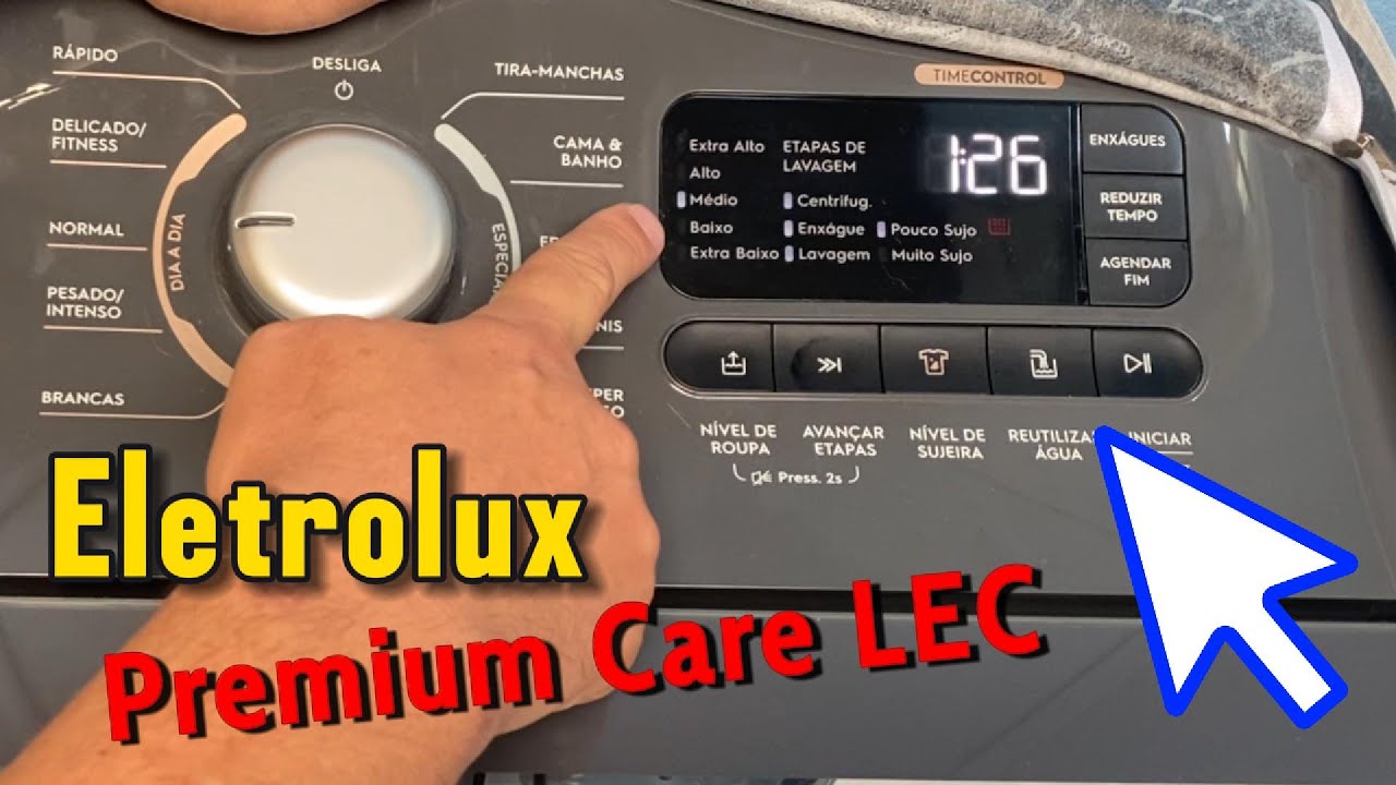 Miniatura da avaliação em vídeo de Máquina de Lavar Electrolux Lei18 18kg