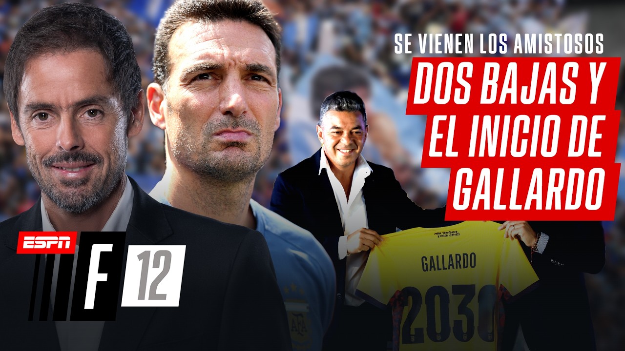 ARGENTINA, SIN ALMADA Y SIN FOYTH. ADEMÁS, GALLARDO EMPEZÓ SU CICLO EN ECUADOR