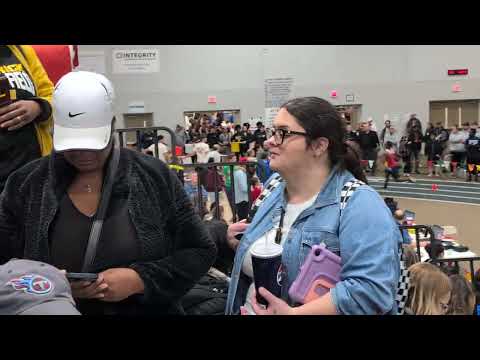 First high school indoor meet 300m 12/5/25