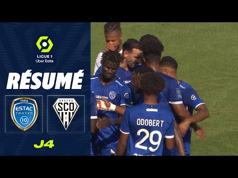 ESTAC TROYES - ANGERS SCO (3 - 1) - Résumé - (ESTAC - SCO) / 2022-2023