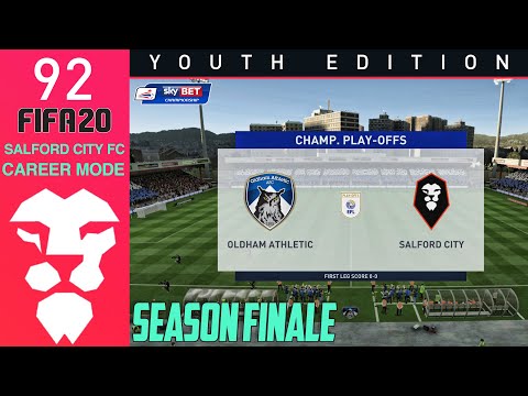 Fifa 20 Youth Academy Career Mode Ep 92 - SEASON FINALE!! - Salford City - Youth Edition