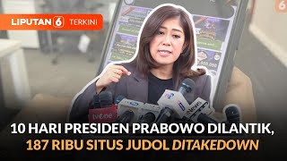 187 Ribu Situs Judi Online Ditakedown Komdigi Dalam 10 Hari Pasca Presiden Prabo