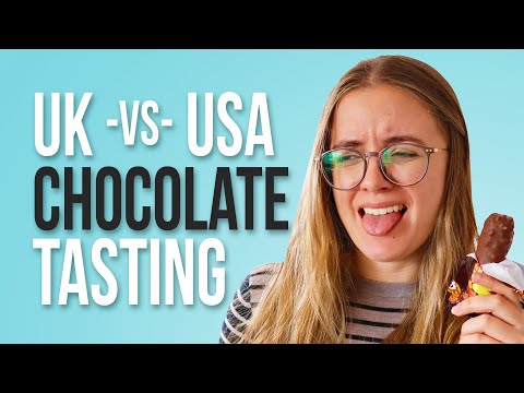 American chocolate is better than British chocolate: CHANGE MY MIND