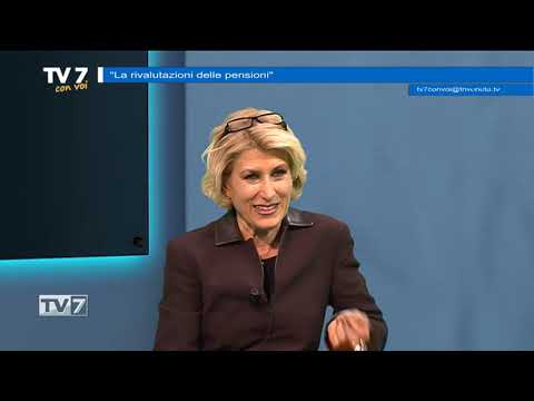 Tv7 con Voi del 14/12/2018 - La rivalutazione delle pensioni (1 di 3)