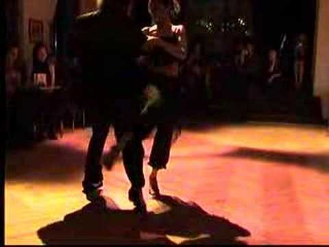  Mariano Frumboli  and  Eugenia Parilla  are  dancing  to  the  tango  "  Germaine  "