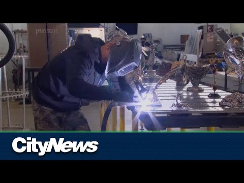 Ukrainian artist welding new life in Canada