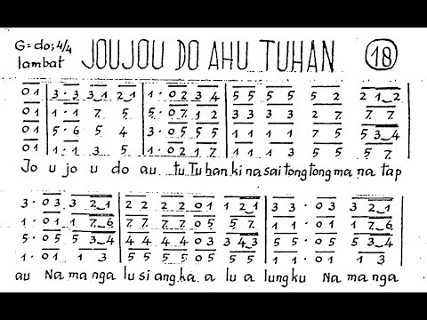 JOU-JOU DO AHU TUHAN - Lagu Rohani Legendaris