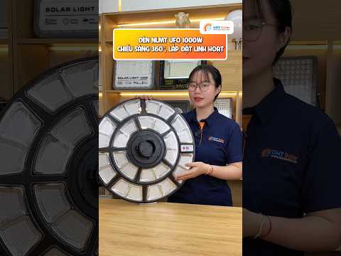 Đèn UFO năng lượng mặt trời Saco 1000W [UFO-1000SA]