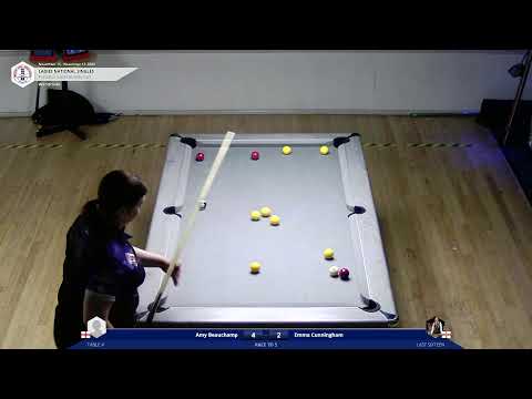 2022 Ladies National Singles - Amy Beauchamp v Emma Cunningham