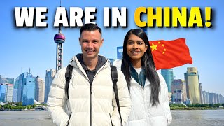 Our First Time In CHINA! First Day In SHANGHAI 上海 🇨🇳
