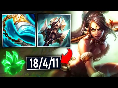 Nidalee but im a front line Bruiser who can't die