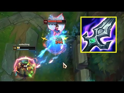 When you try to kill 1 item Akshan...