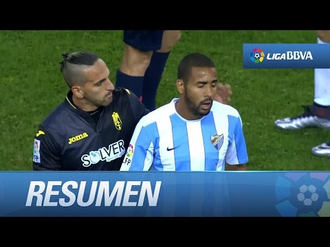 Resumen de Málaga CF (2-2) Granada CF