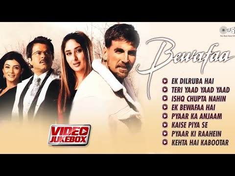 Bewafaa | Video Jukebox | बेवफा मूवी सारे गाने | Akshay, Anil, Kareena & Sushmita | Hindi Song