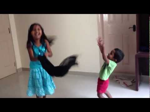 Naishu and Aarush Dancing