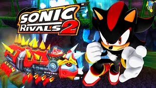 Sonic Rivals 2 - Sunset Forest Zone BOSS - Shadow [Full HD]