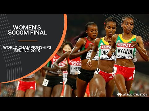 Women's 5000m Final | World Athletics Championships Beijing 2015