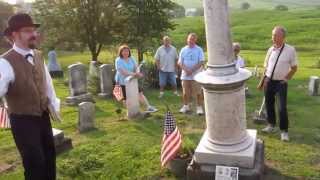 preview picture of video 'Shanesville Historic Cemetery Walk - Sugarcreek,OH 44681'
