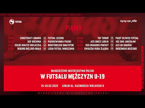 MMP w Futsalu U-19 2023 | AZS UMCS Lublin - JKS SMS Jarosław