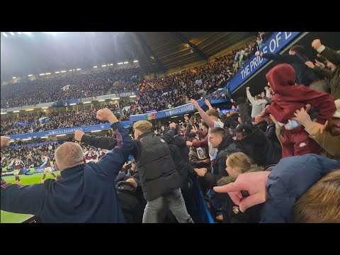 WATKINS WITH TWO GOALS TO TAKE US TO 11 WINS IN A ROW!!! Aston villa vs chelsea away days Vlog