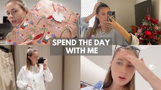Spend the day with me 🤍| vlog 1 | Zara, Christmas and Makeup