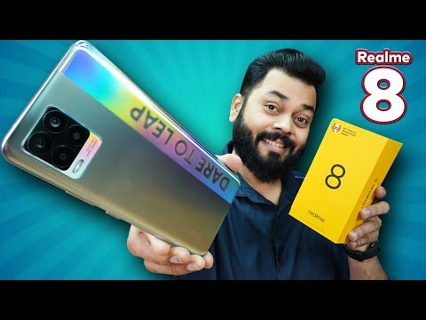 realme 8 Unboxing And First Impressions ⚡ 6.4" AMOLED Screen, 64MP Camera, Helio G95 & More