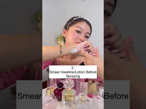 How to make perfume last longer?