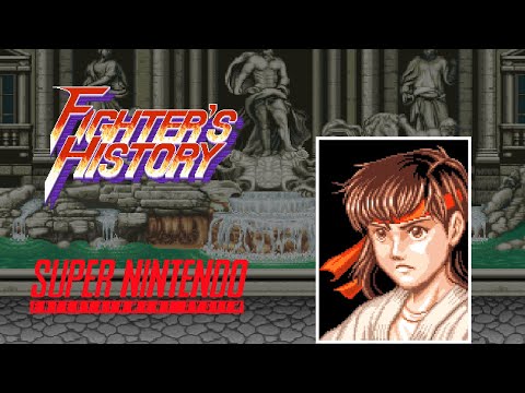 Fighter's History (Super NES) - Ryoko Playthrough [HD] | RetroGameUp