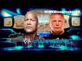 WWE Over The Limit 2013- The Rock vs Brock ...