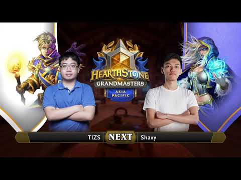 TIZS vs Shaxy | 2021 Hearthstone Grandmasters Asia-Pacific | Top 8 | Season 1 | Week 4