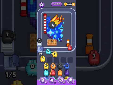Pixel Flow Level 2545 Walkthrough