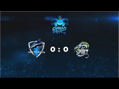 Vega vs Team Spirit Game 3 (BO3) | Captains Draft 4.0