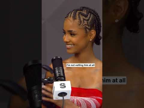 Tyla has a "secret" admirer, and he shoots his shot... 👀 #tyla #rnb #shorts