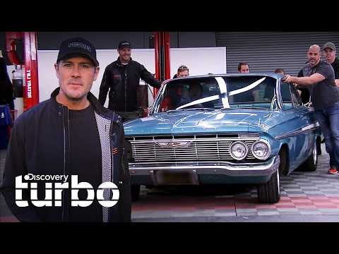 Impala 61 é Restaurado em Segredo para Roger | Overhaulin' | Discovery Turbo Brasil