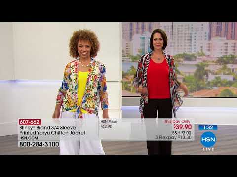 HSN | Slinky Brand Fashions 04.14.2018 - 06 PM