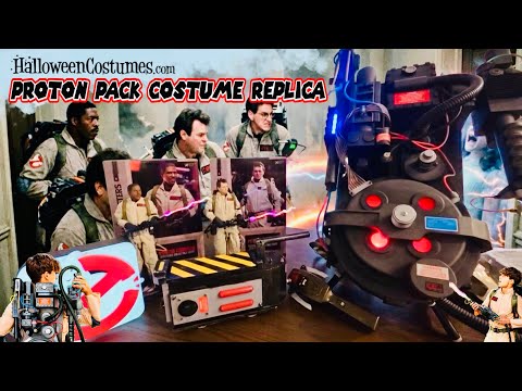 FULL‑SIZE Ghostbusters Proton Pack Replica Review —  1:1 Cosplay Prop halloweencostumes.com Fun.com