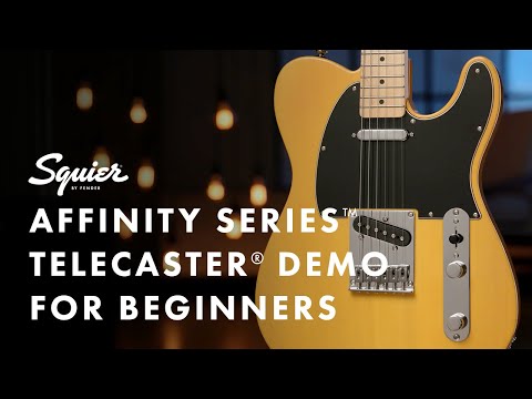 Squier Affinity Telecaster MN Butterscotch Blonde