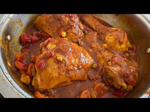 How To Make Chicken Stew | Easy Chicken Recipe | African Chicken Stew | Namibian Food
