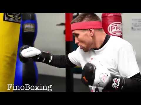 Vasyl Lomachenko total class on heavy bag